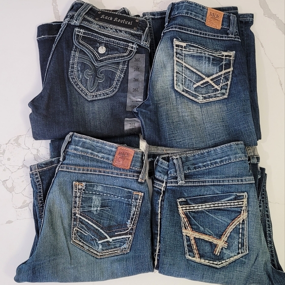 NEW BKE Buckle jeans. Size 26 - Picture 1 of 6